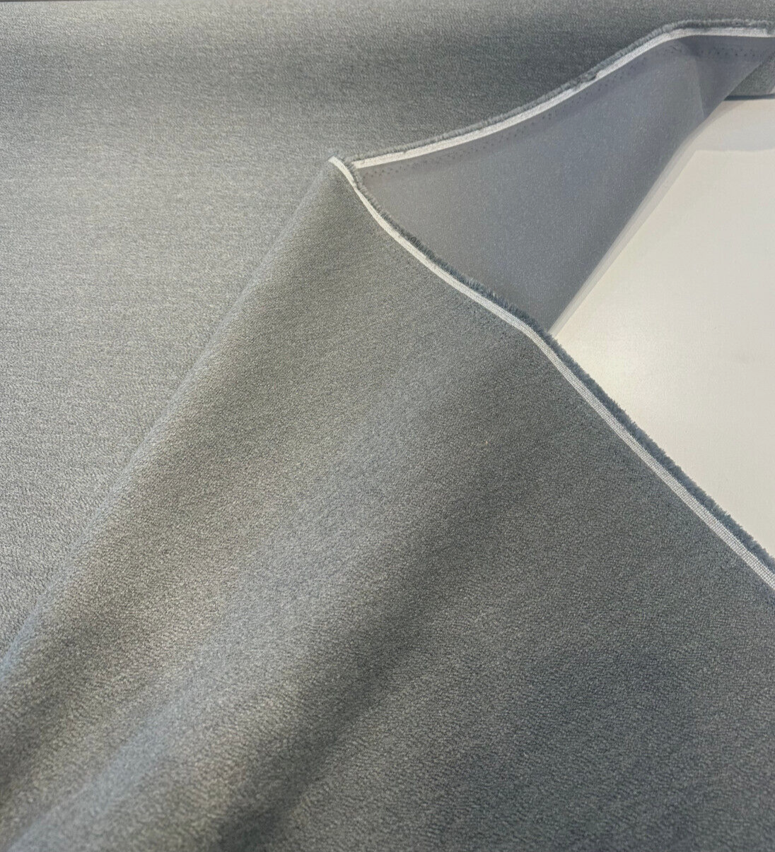 Sunbelievable Performance Bikini Dark Gray Dolphin Acrylic Upholstery Fabric - Dark Gray Dolphin, Crepe Weave, 54" Width (1 Yard)