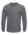 Bulwark Men's iQ Series Plus Long Sleeve Henley