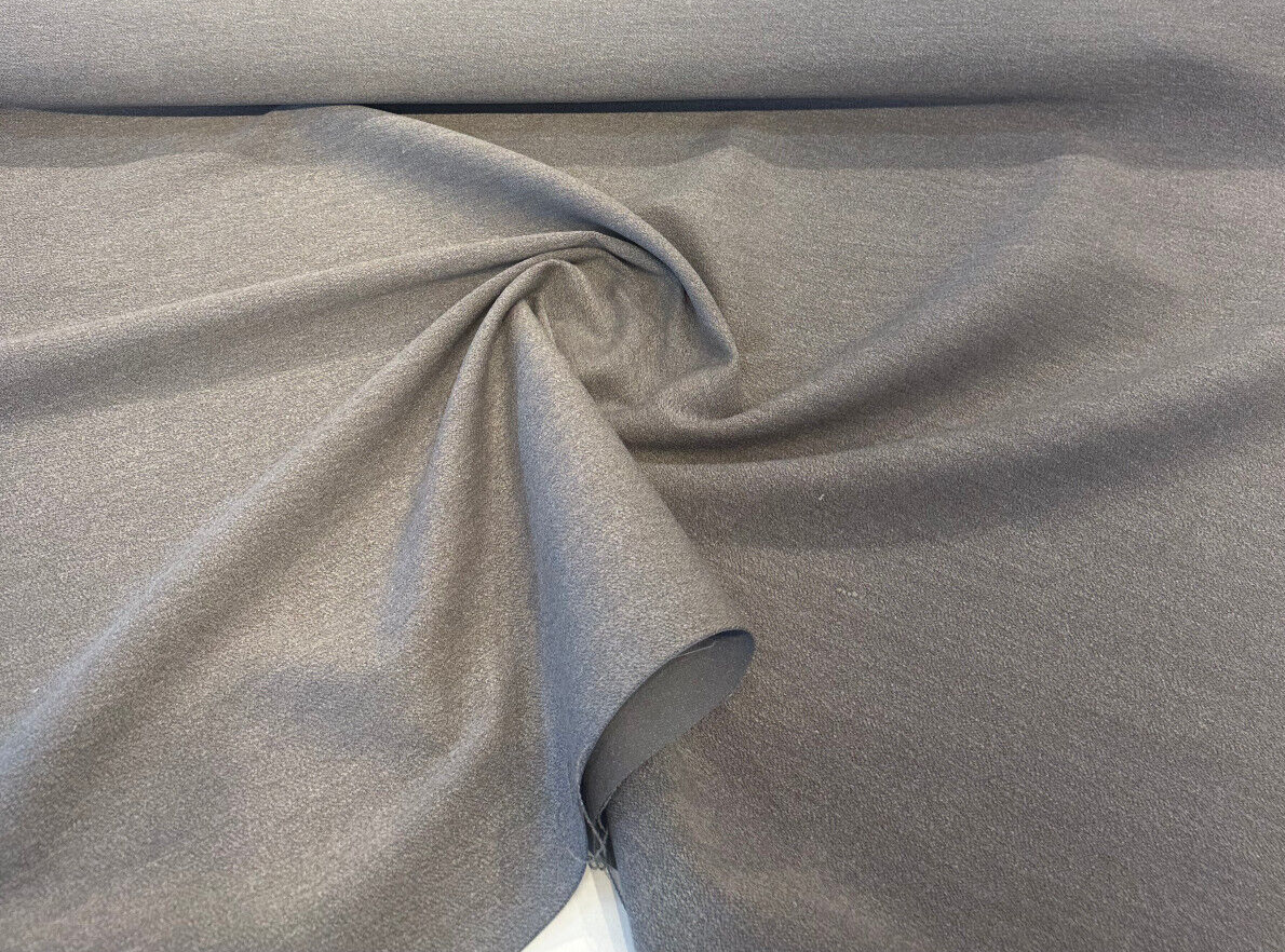 Sunbelievable Performance Bikini Nature Gray Acrylic Upholstery Fabric - Nature Gray, Crepe Weave, 54" Width (1 Yard)