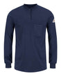 Bulwark Women's Long Sleeve Tagless Henley Shirt