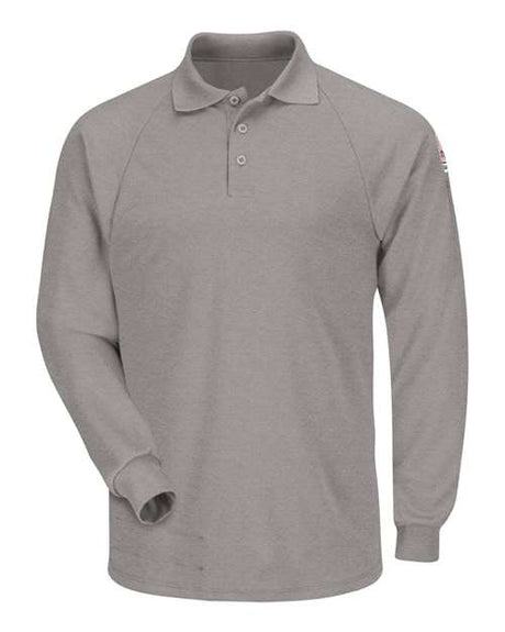 Bulwark Men's Classic Long Sleeve Flame-Resistant Polo