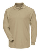 Bulwark Men's Classic Long Sleeve Flame-Resistant Polo