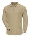 Bulwark Men's Classic Long Sleeve Flame-Resistant Polo