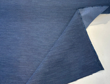Sunbrella Charmer Indigo Blue Sunbrella Acrylic Fabric - Blue Dark, Textured Solids, 1 Yard