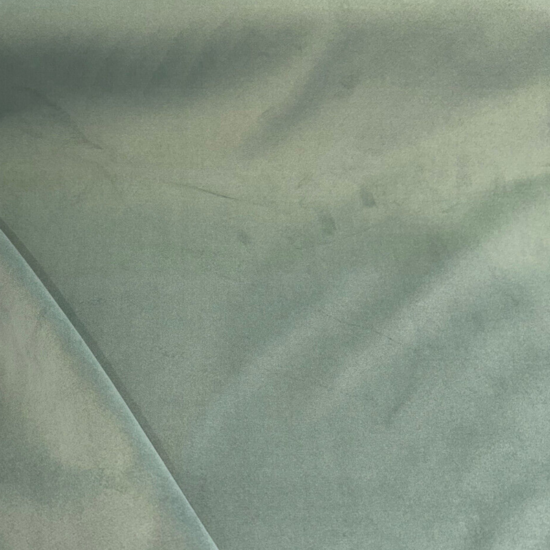 Posh Velvet Polyester Fabric - Ivy Green, Backed, Soft Upholstery, 56" Width (1 Yard)