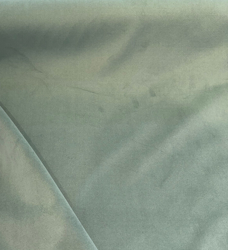 Posh Velvet Polyester Fabric - Ivy Green, Backed, Soft Upholstery, 56" Width (1 Yard)