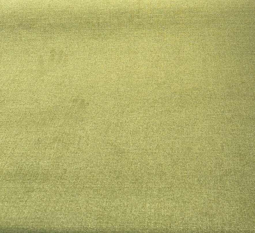Penelope Chenille Fabric - Lime Green, Upholstery, 55" Width (1 Yard)