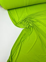 Polyester Elastane Knitted Sportswear Fabric Green