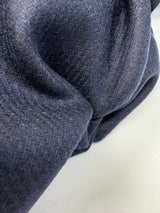 Wool Polyamid Cashmere Tweed Blue