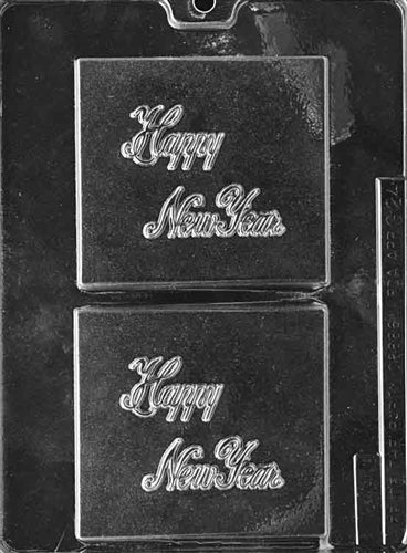 Happy New Year Chocolate Mold - LPG024