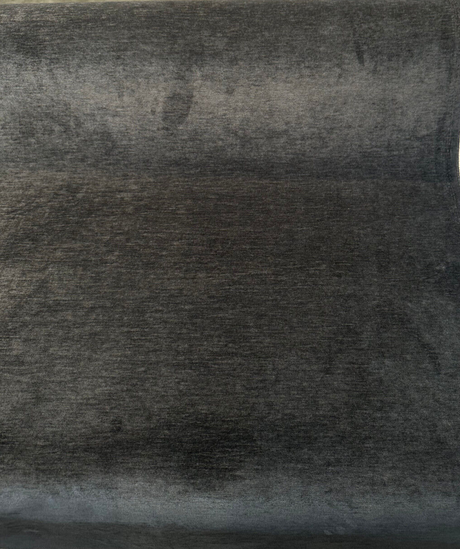 Ronen Chenille Fabric - Caviar Black, 55" Width (By The Yard)