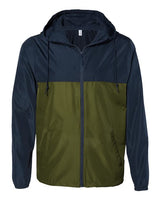 Men's Lightweight Waterproof Windbreaker Full-Zip Jacket