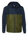 Men's Lightweight Waterproof Windbreaker Full-Zip Jacket