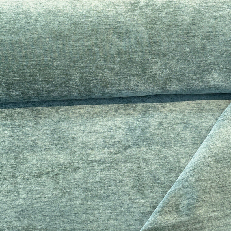 Ronen Ivy Green Chenille Fabric - Ivy Green, Soft Upholstery, 55" Width (1 Yard)