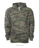 Unisex Midweight Full-Zip Hooded Sweatshirt