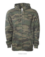 Independent Trading Co. Unisex Midweight Full-Zip Hooded Sweatshirt