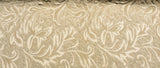 Antique Gold Matelasse Jacquard Fabric - Antique Gold Embossed Pattern, 57" Width (1 Yard)