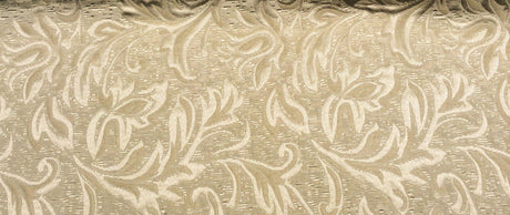 Antique Gold Matelasse Jacquard Fabric - Antique Gold Embossed Pattern, 57" Width (1 Yard)