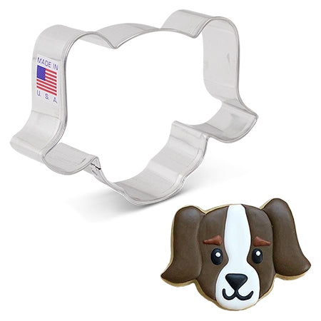 Cookie Cutter Dog Face 3-3/4" - 8005A*