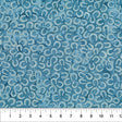 Cotton Fabric Saddle Up Horseshoes Steel Blue 43/44"