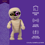 2.7 ft. Motion Activated Dancing Mummy Animatronic (Haunted Living)