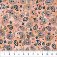 Cotton Fabric Saddle Up Bandana Blush 43/44"