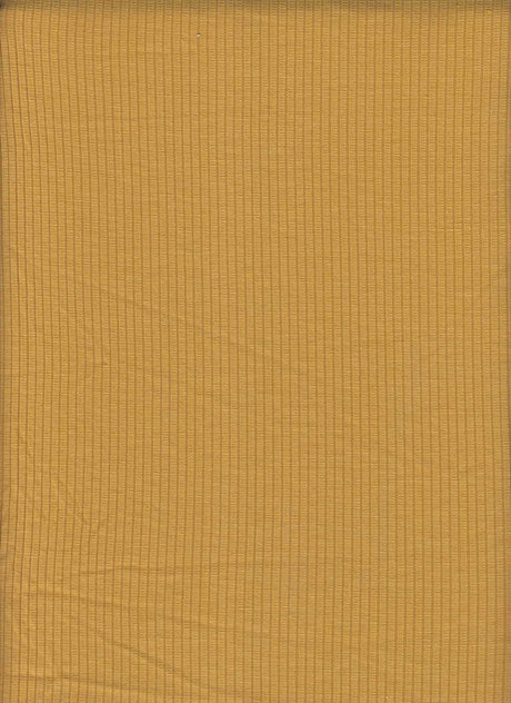 Rib Solid Stretch Knit Fabric