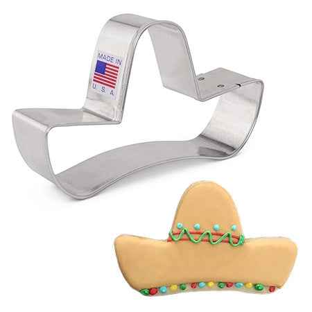 Cookie Cutter Sombrero Hat 4-1/8" - 7999A