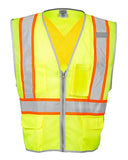 Kishigo Unisex Premium Brilliant Series X-Back Dual Compliant Safety Vest