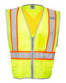 Kishigo Unisex Premium Brilliant Series X-Back Dual Compliant Safety Vest