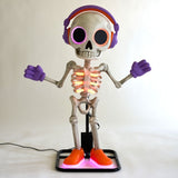 3 ft. Motion Activated Lighted Party Skeleton Animatronic (Haunted Living)