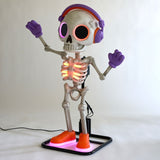 3 ft. Motion Activated Lighted Party Skeleton Animatronic (Haunted Living)