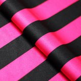 Lucky Stripes Polyester Spandex Fabric - Multi-Color 1" Wide Stripes, 58/60" Width (1 Yard)