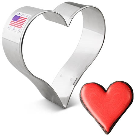 Cookie Cutter Heart 3-1/4" - 7880A