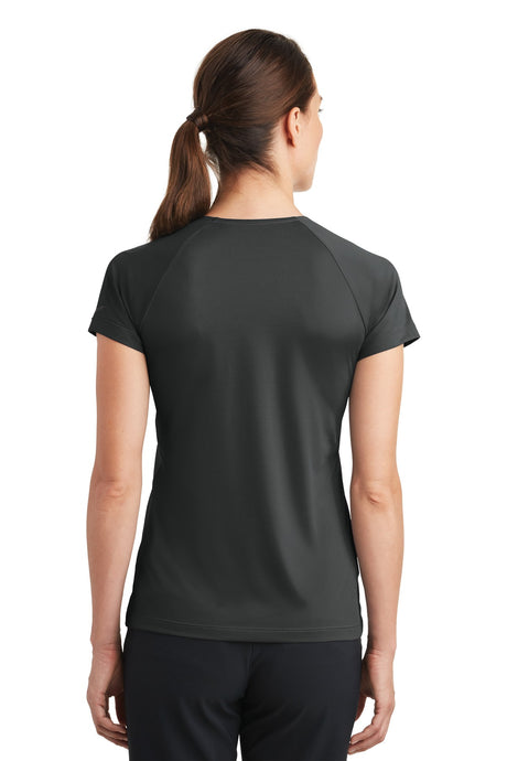 Nike Ladies Dri-FIT Stretch Woven V-Neck Top