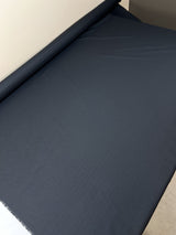 Black Wool Twill