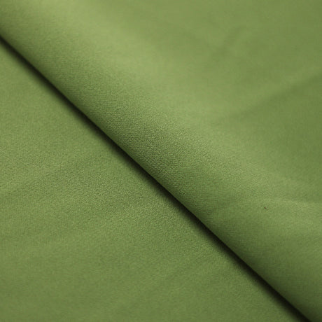 Crepe Stretch Polyester Spandex Fabric - Multiple Colors, Solid, 58/60" Width (1 Yard)