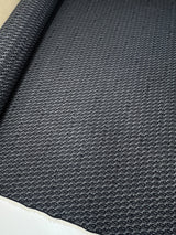 Cotton Jacquard Abstract Gray-Black