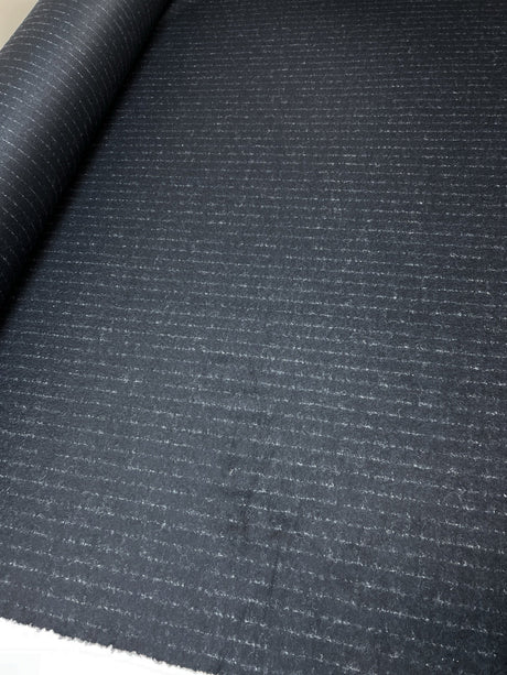 Wool Knitted Fabric Melange Stretch