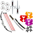 Complete kids ninja role play costume accessory set
