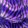 Faux Fur Fabric Big Zebra Print Velboa
