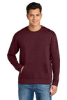 Next Level® Santa Barbara Pocket Crewneck Long Sleeve Sweatshirt