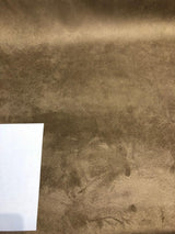 Super Suede Polyester Fabric - Coffee Suede Texture, 54" Width (1 Yard)