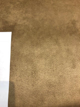 Super Suede Polyester Fabric - Coffee Suede Texture, 54" Width (1 Yard)