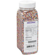 DecoPac Multi-Colored Nonpareils 30 oz. handheld container