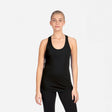 Next Level 1533 Women's Tank Top Lightweight Cotton Poly Jersey Fabric - Black Racerback, 30 Singles, 135 Grams/4.0Oz (1 Unit)