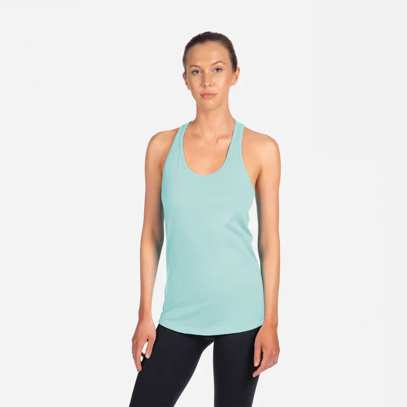 Next Level 1533 Lightweight Cotton Poly Jersey Fabric - Cancun, Racerback, Tear Away Label (1 Unit)