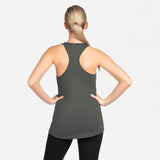 Next Level 1533 Women's Tank Top Cotton Poly Jersey Fabric - Dark Grey, Racerback, 30 Singles, 135 Grams/4.0Oz (1 Unit)