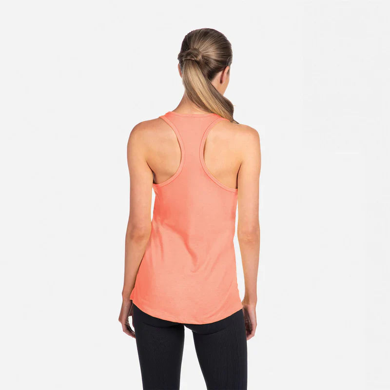 Next Level 1533 Women's Tank Top Cotton Poly Jersey Fabric - Light Orange, Racerback, 30 Singles, 135 Grams, 4.0 Oz (1 Piece)