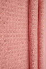 Waffle Stretch Knit Fabric Solid